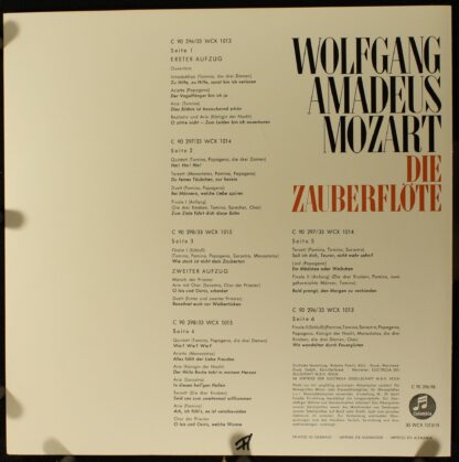 Columbia C 90 296 / 98 - Die Zauberflöte - Image 4