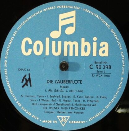 Columbia C 90 296 / 98 - Die Zauberflöte - Image 8