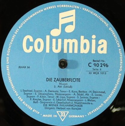 Columbia C 90 296 / 98 - Die Zauberflöte - Image 9