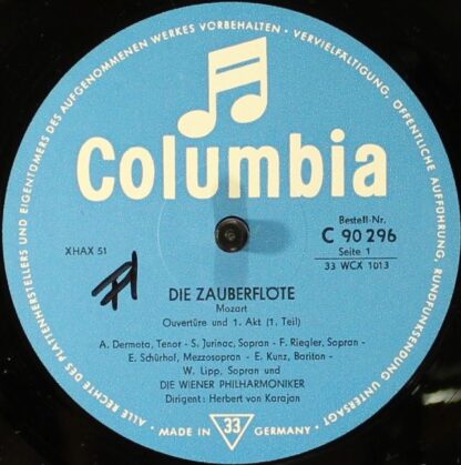 Columbia C 90 296 / 98 - Die Zauberflöte - Image 10