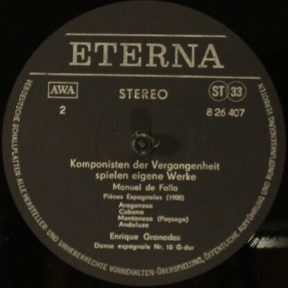 Eterna 8 26 407 - Komponisten Der Vergangenheit Spielen Eigene W - Image 4