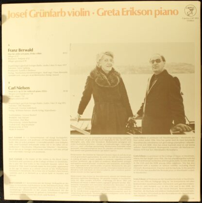 CAPRICE CAP 1053 - Franz Berwald - Carl Nielsen - Image 2