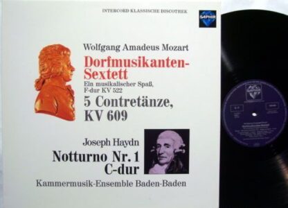 Saphir INT 120.849 - Dorfmusikanten-Sextett  /  5 Contretänze, K