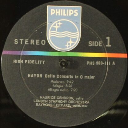 Philips PHM500-111 - Boccherini: Concerto In G / Haydn: Concerto - Image 3