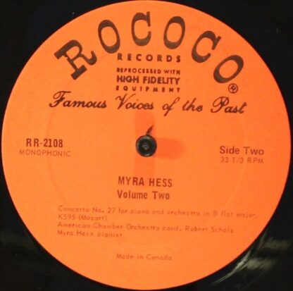 Roccoco Records RR-2108 - Volume II - Image 3