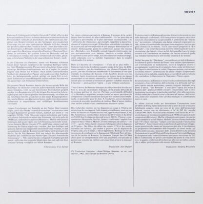 Philips Digital Classics 420 240-1 - Les Boréades / Dardanus (Su - Image 7