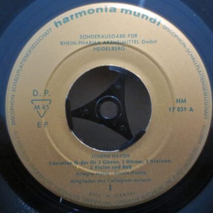Harmonia Mundi HM 17 031 - Cassation G-dur / Cassation F-dur - Image 3