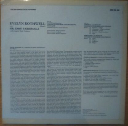 Pye Golden Guinea Records GGC 4065 - Oboe Concerti, Corelli Perg - Image 2
