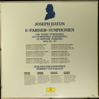 Deutsche Grammophon 2741 005 - 6 „Pariser” Symphonien - Image 2