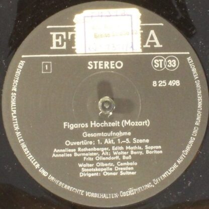 Eterna 8 25 498-500 - Die Hochzeit Des Figaro - Image 8