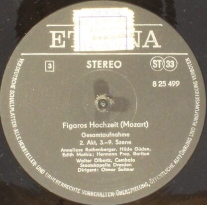 Eterna 8 25 498-500 - Die Hochzeit Des Figaro - Image 9