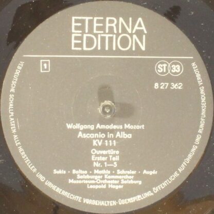 Eterna 8 27 362-364 - Ascanio In Alba KV 111 - Image 4