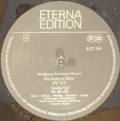 Eterna 8 27 362-364 - Ascanio In Alba KV 111 - Image 7