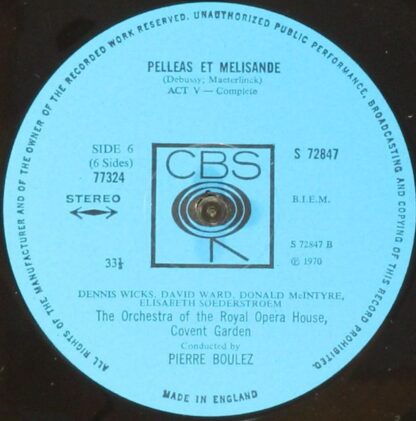 CBS 77324 - Pelléas Et Mélisande - Image 8