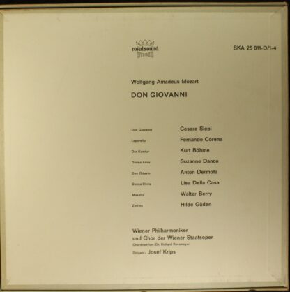 DECCA SKA 25 011-D/1-4 - Don Giovanni - Image 2