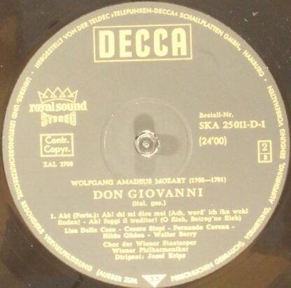 DECCA SKA 25 011-D/1-4 - Don Giovanni - Image 5