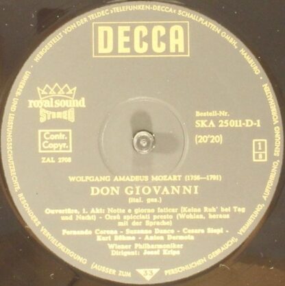 DECCA SKA 25 011-D/1-4 - Don Giovanni - Image 6