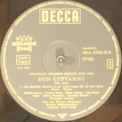 DECCA SKA 25 011-D/1-4 - Don Giovanni - Image 7
