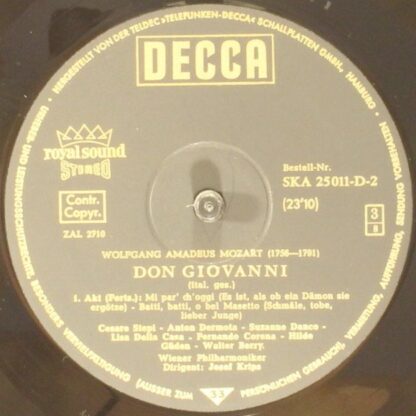 DECCA SKA 25 011-D/1-4 - Don Giovanni - Image 8