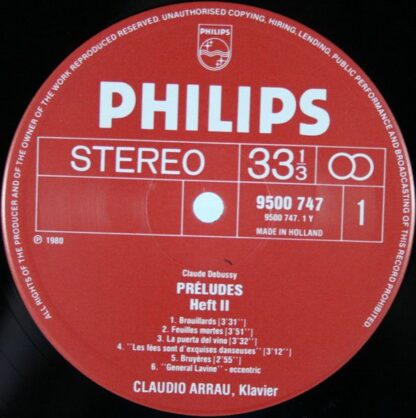 Philips 9500 747 - Préludes Volume 2 - Image 3