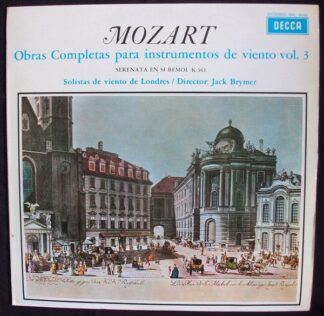 DECCA SXL 6049 - Obras Completas Para Instrumentos De Viento Vol