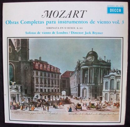DECCA SXL 6049 - Obras Completas Para Instrumentos De Viento Vol