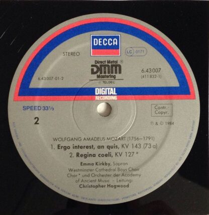 DECCA 411 832-1 - Exsultate Jubilate / Motets - Image 4