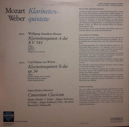 Saphir 29 358-9 - Klarinettenquintette - Image 2