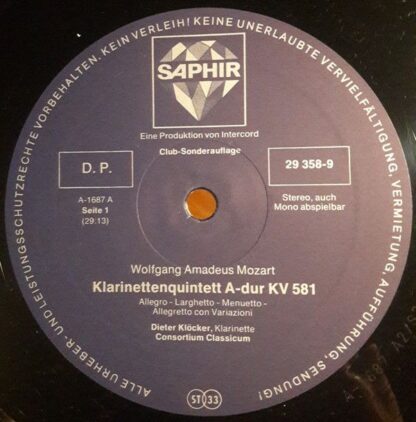 Saphir 29 358-9 - Klarinettenquintette - Image 6
