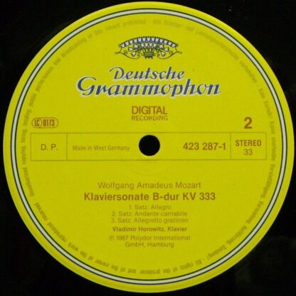 Deutsche Grammophon 423 287-1 - Piano Concerto No. 23 K. 488 • P - Image 9