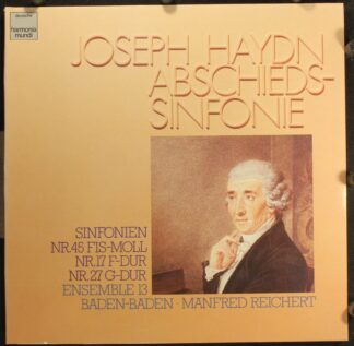 Deutsche Harmonia Mundi 1C 065-99 900 - Sinfonien Nr. 45, Nr. 17