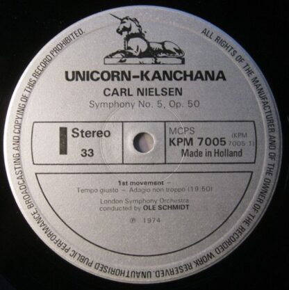 Unicorn-Kanchana KPM 7005 - Symphony No. 5 - Image 3