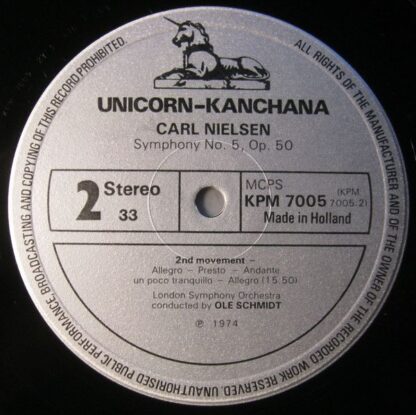 Unicorn-Kanchana KPM 7005 - Symphony No. 5 - Image 4