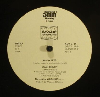 Pavane Records ADW 7139 - Pierre-Alain Volondat - Image 4