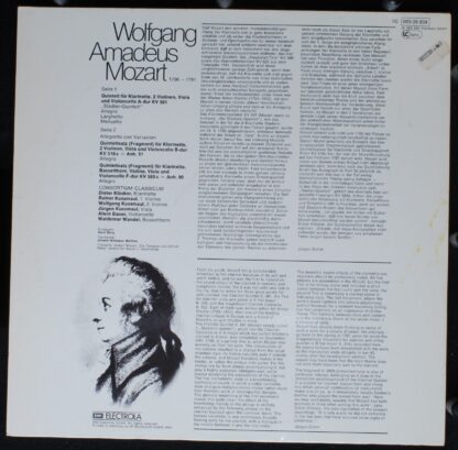 His Master's Voice 1C 063-28 839 - Klarinettenquintett, 2 Quinte - Image 2