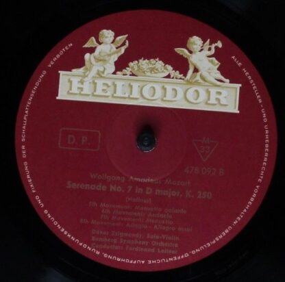 HELIODOR 478 092 - Serenade No.7 In D Major, K 250 (Haffner) - Image 4