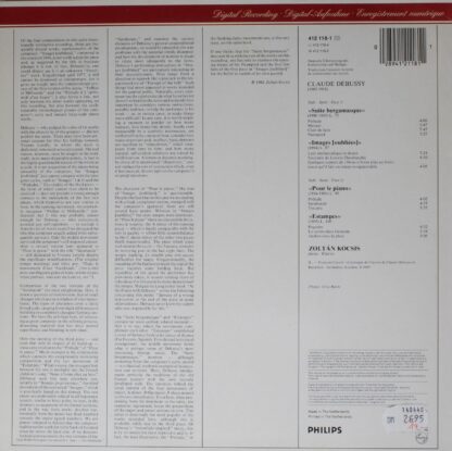 Philips 412 118-1 - Suite Bergamasque / Pour Le Piano / Estampes - Image 2