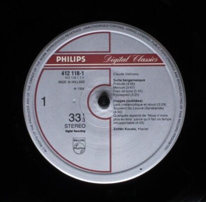 Philips 412 118-1 - Suite Bergamasque / Pour Le Piano / Estampes - Image 5