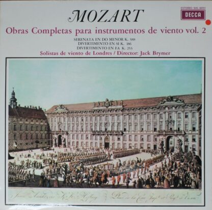 DECCA SXL 6051 - Obras Completas Para Instrumentos De Viento Vol