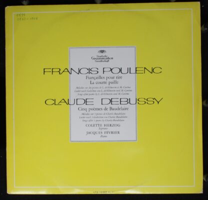 Deutsche Grammophon LPM 18 882 - Fiançailles Pour Rire / La Cour