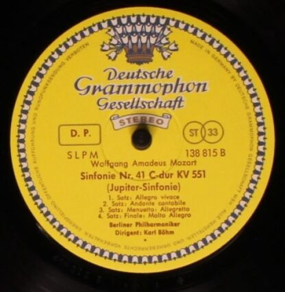Deutsche Grammophon 138 815 SLPM - Symphonien Nr. 40 G-Moll, Nr. - Image 4