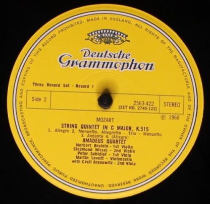 Deutsche Grammophon 2740 122 - Die Streichquintette - Image 5