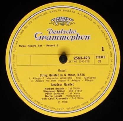 Deutsche Grammophon 2740 122 - Die Streichquintette - Image 6