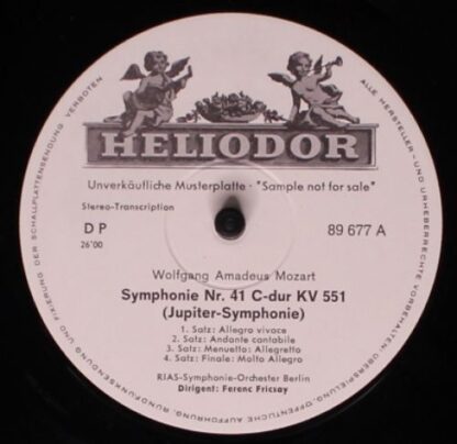 HELIODOR 89 677 - Jupiter-Symphonie, Haffner-Symphonie