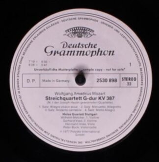 Deutsche Grammophon 2530 898 - Streichquartette • String Quartet