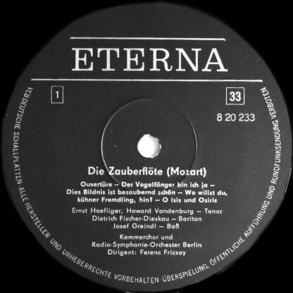 Eterna 8 20 233 - Die Zauberflöte (Opernquerschnitt) - Image 3