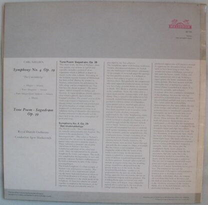 HELIODOR 89765 - Symphony No. 4. Op. 29 / Tone Poem - Sagadrom, - Image 2