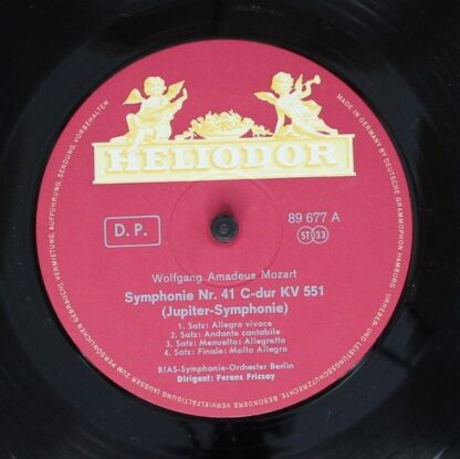 HELIODOR 89 677 - Jupiter-Symphonie. Haffner-Symphonie - Image 3