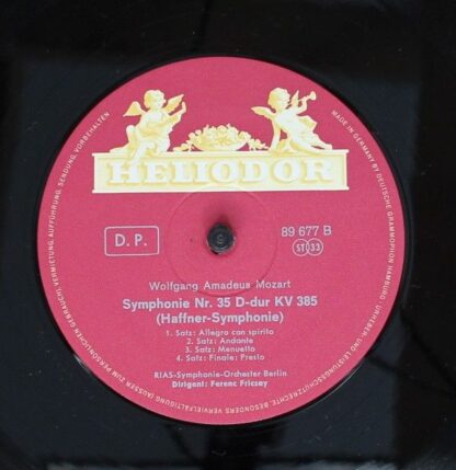HELIODOR 89 677 - Jupiter-Symphonie. Haffner-Symphonie - Image 4
