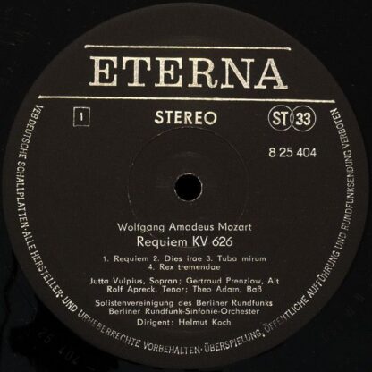 Eterna 8 25 404-406 - Requiem (KV 626) ∙ Missa C-moll (KV 427) - Image 3